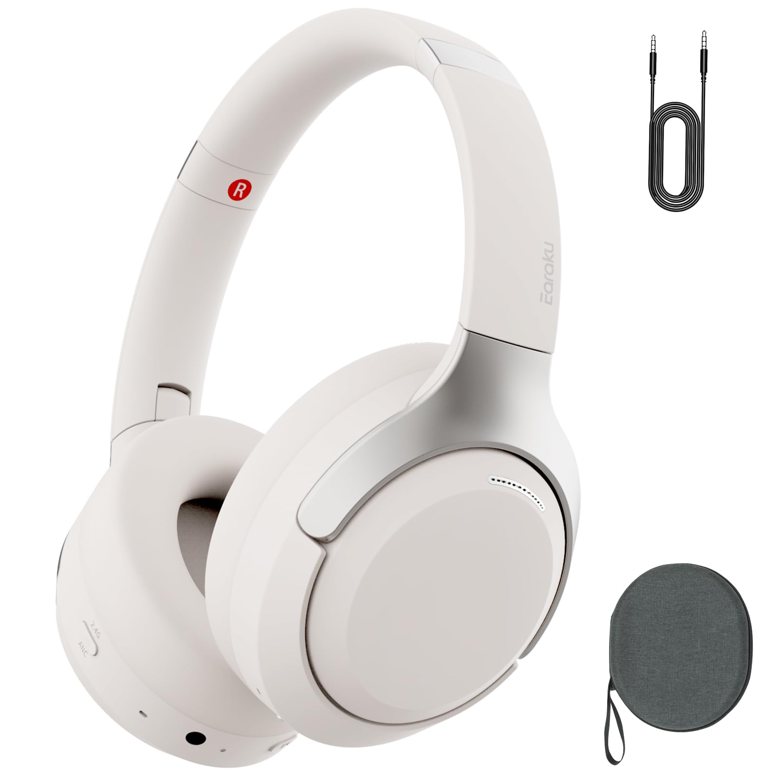 【全国送料無料】 【雑音を軽減・音楽に集中 】ヘッドホン Bluetooth ANC ノイズキャンセリング ワイヤレスヘッドホン オーバーイヤー bluetooth5.4/3.5mm接続 有線/無線両