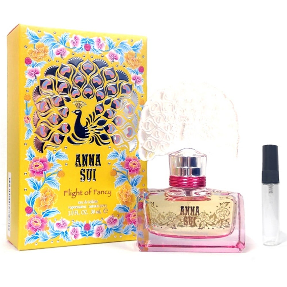 アンナスイフライトオブファンシーオードトワレット30ml +透明高級ガラス工兵セット