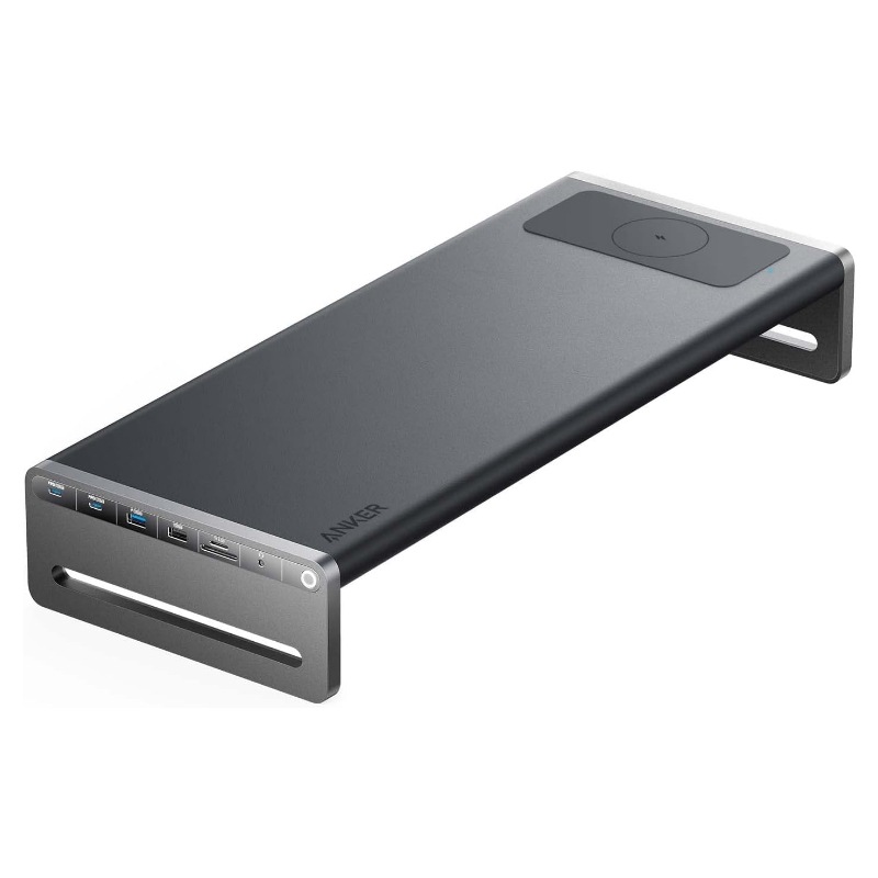 675 USB-C ドッキングステーション (12-in-1, Monitor Stand, Wireless) モニタースタンド ワイヤレス充電 100W USB PD対応