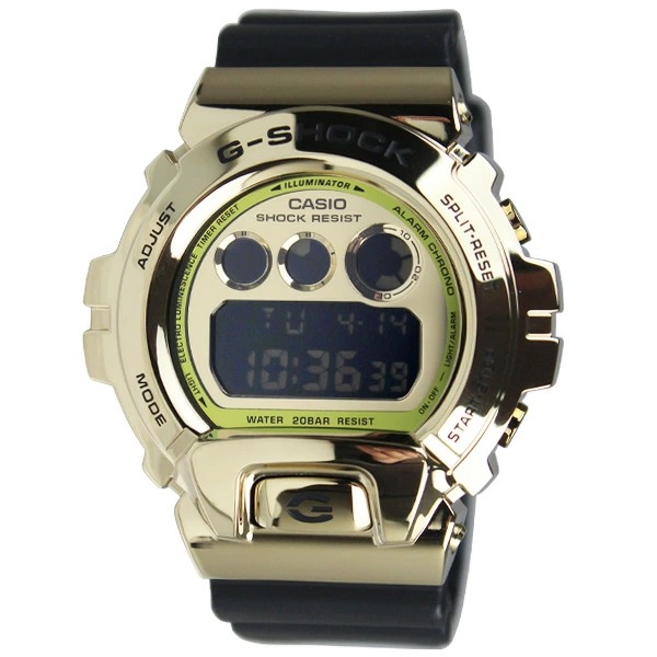 カシオ G-SHOCK 腕時計 メンズ METAL COVERED GOLD メタルカバー ゴールド GM-6900G-9