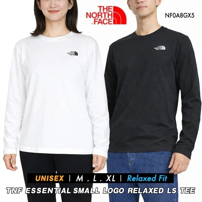 ユニセックス メンズ トップス 大きいサイズ 長袖 Tシャツ ロンT リラックスフィット ESSENTIAL SMALL LOGO RELAXED LS TEE NF0A8GX5