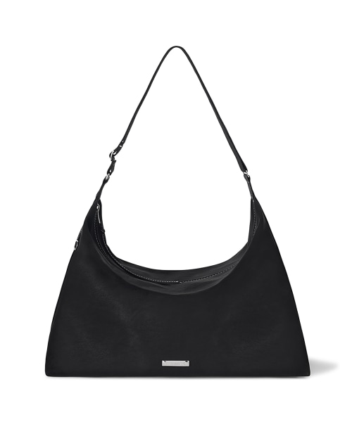 【FENNEC】 ROOMY HOBO BAG - NUBUCK BLACK ショルダーバッグ 正規品