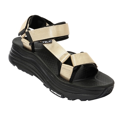 TELIC ALLROADS-S3-GLD-8 リカバリーサンダル（Gold・サイズ：US8(26.0cm)） ALLROADSS3GLD8