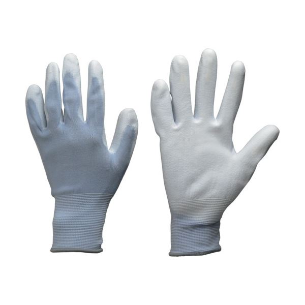 （まとめ）東和コーポレーション ウレタン背抜き手袋 L 868-L 1双 [x10セット]