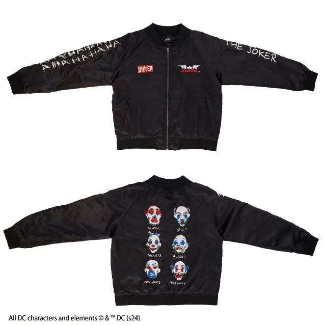 DCコミックス DC ダークナイト ピエロ スカジャン 刺繍 ジャケット 新作 新柄 刺繍 新作 プレゼント キャラクター グッズ ジャケット アウター メンズ レディース アニメ お土産 おみやげ