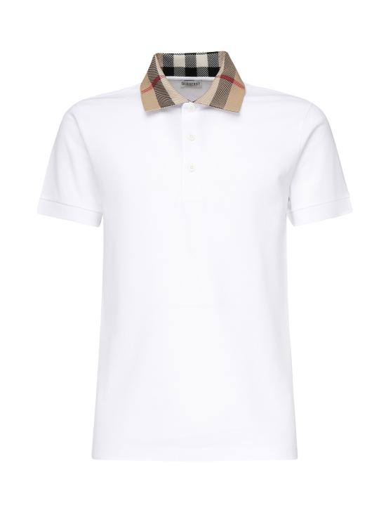 BURBERRY Men Polo Shirts 8071621 A1464 White