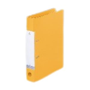 LIHITLAB D型リングファイル G2230 A4S 46mm 黄 10冊 6,330円