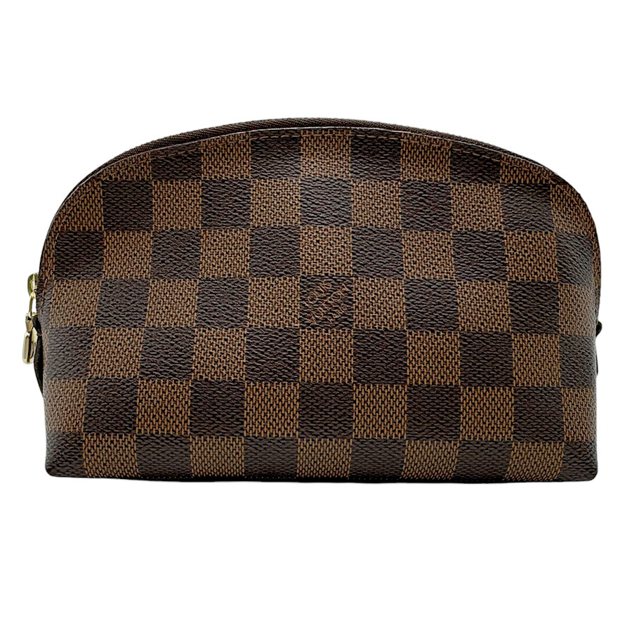 ルイ ヴィトン LOUIS VUITTON ポーチ ダミエ ポシェット コスメティック ダミエキャンバス ブラウン ゴールド ユニセックス N23345 n0610 38,870円