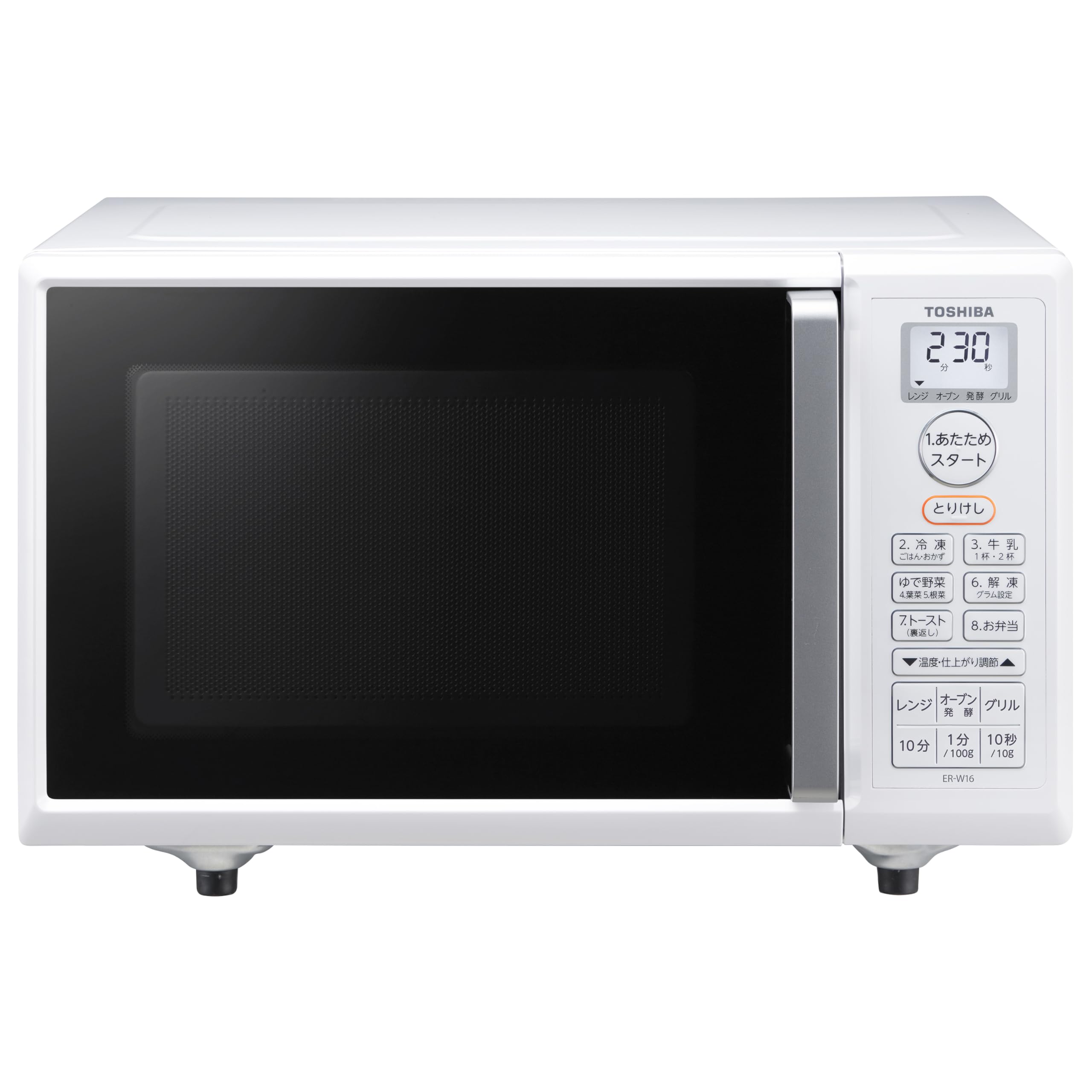 東芝(TOSHIBA) 電子レンジ オーブンレンジ 一人暮らし 16L フラットテーブル トースト機能付き ホワイト ER-W16(W) 27,261円
