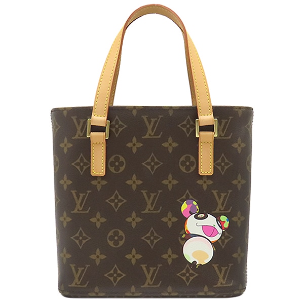 ルイヴィトン LOUIS VUITTON ハンドバッグ ヴァヴァンPM モノグラムキャンバス モノグラム ゴールド金具 茶 村上隆 モノグラムパンダ M51173 SN0094【中古】