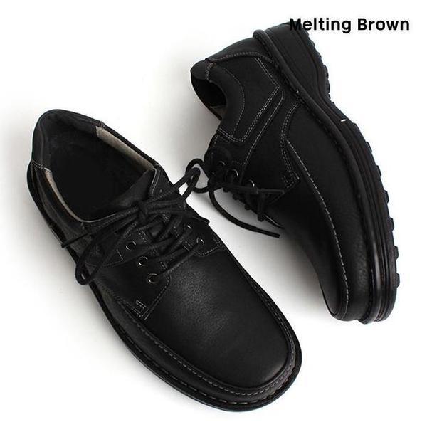 男性カジュアルシューズ メンズ本革スニーカー