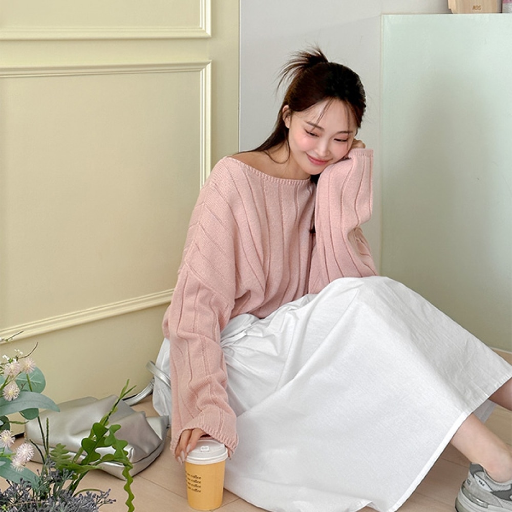 (JSTYLEのイーブレット) イーブレットバイテンリブセミクロップニット JSTYLE