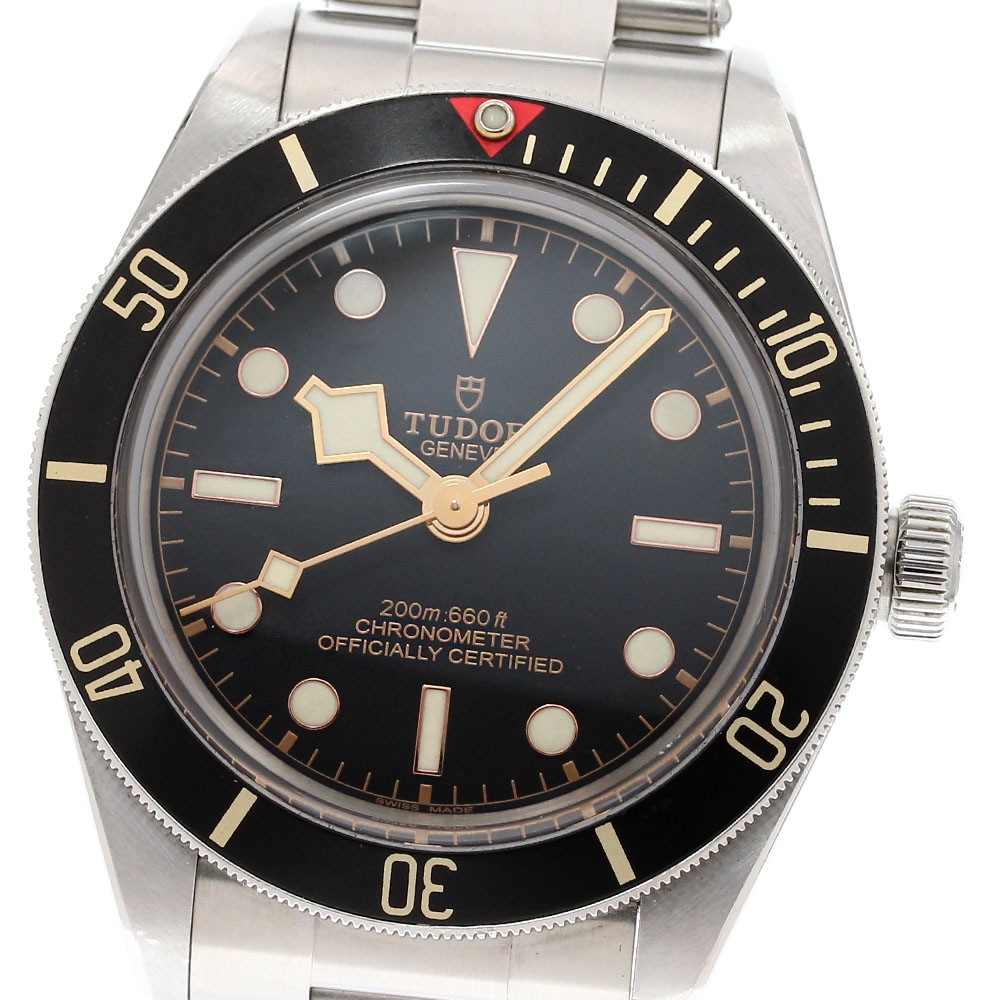 チュードル TUDOR 79030N ブラックベイ フィフティエイト 自動巻き メンズ 箱・保証書付き_838382【中古】