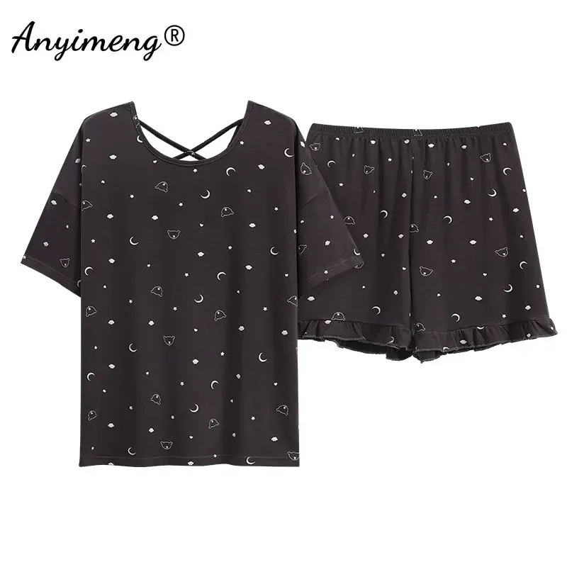 納期3週間程：女性の夏のパジャマ,大きいサイズ