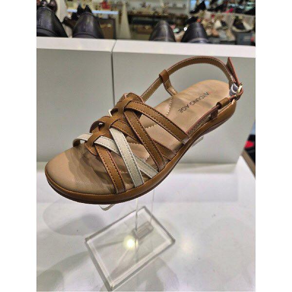 [] 女性ストラップサンダル 3CM(YAFMSD832BR) (P003800641)