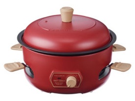 パーティークッカー RRF-3 [レッド] ホットプレート