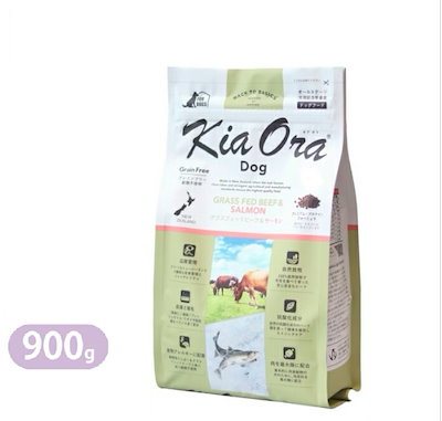他サイト： キアオラ ドッグフード グラスフェッド ビーフ＆サーモン 900gの商品画像