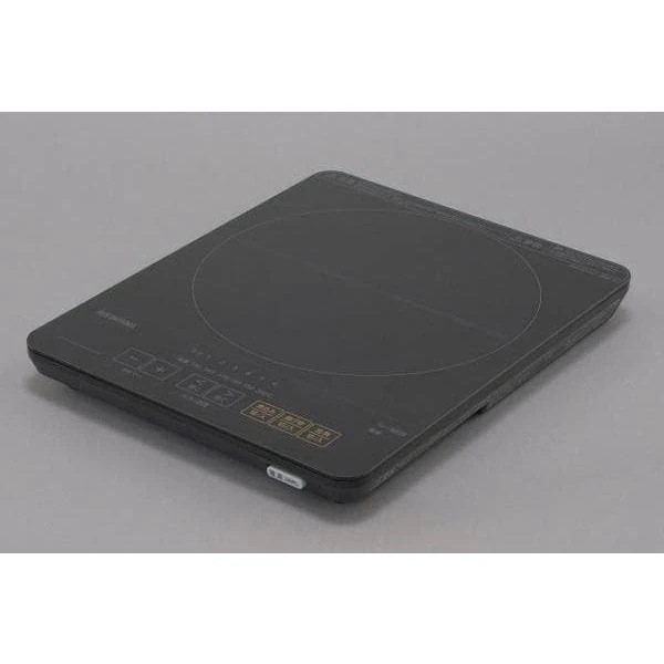 アイリスオーヤマ 薄型IHクッキングヒーター1400W ブラック IHC-T43-B