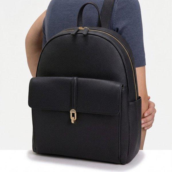 女性用ソフト収納バックパック ECEFBH64OBK HFID3A GN_GN
