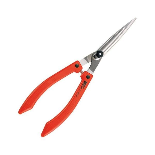 アルス 軽量刈込鋏 レッド K－800－R 園芸道具 刈込鋏 パイプ柄