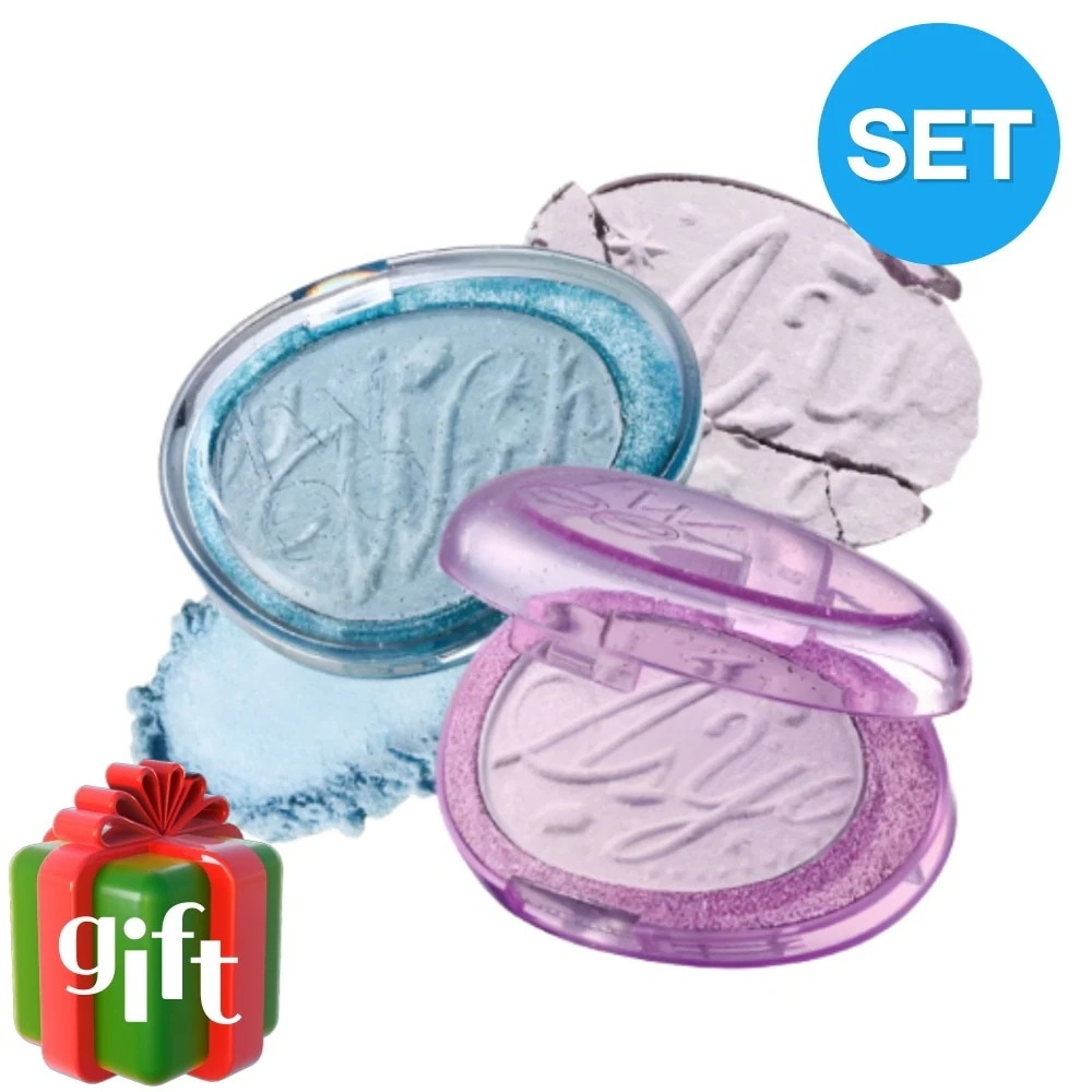 【SET】 グリッツストーンハイライト, 12色, 2個 (+ ミニポーチ 贈呈企画)