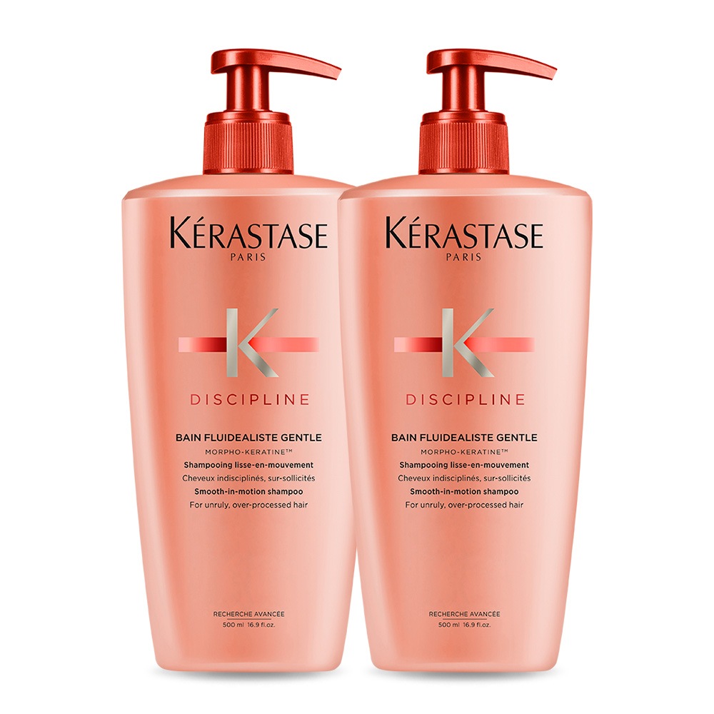 [ボサボサの毛髪用]ケラスターゼ バン ディスプリン 大容量 シャンプー 500ml デュオ