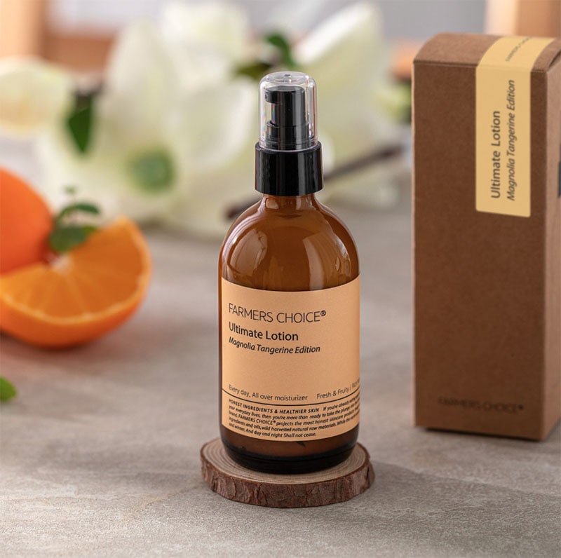 FARMERS CHOICE アルティメット ローション マグノリア タンジェリン エディション 100ml 自然化粧品 K-Beauty