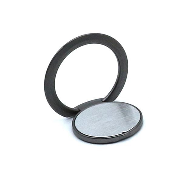 （まとめ）日本トラストテクノロジー Slimスマホリング 1.8mm （ブラック） SLIRI-BK5セット