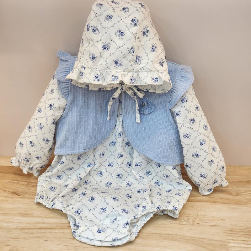 シンディフラワーボディスーツ(ベスト)01T127951_IC