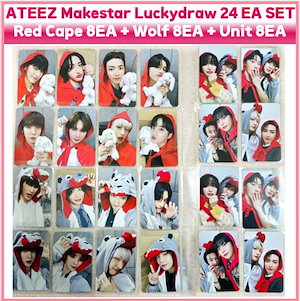 ATEEZ メンバーコンプ24枚セット　makestar soundweve ATEEZ メンバーコンプ24枚セット makestar soundweve 🌼 on X