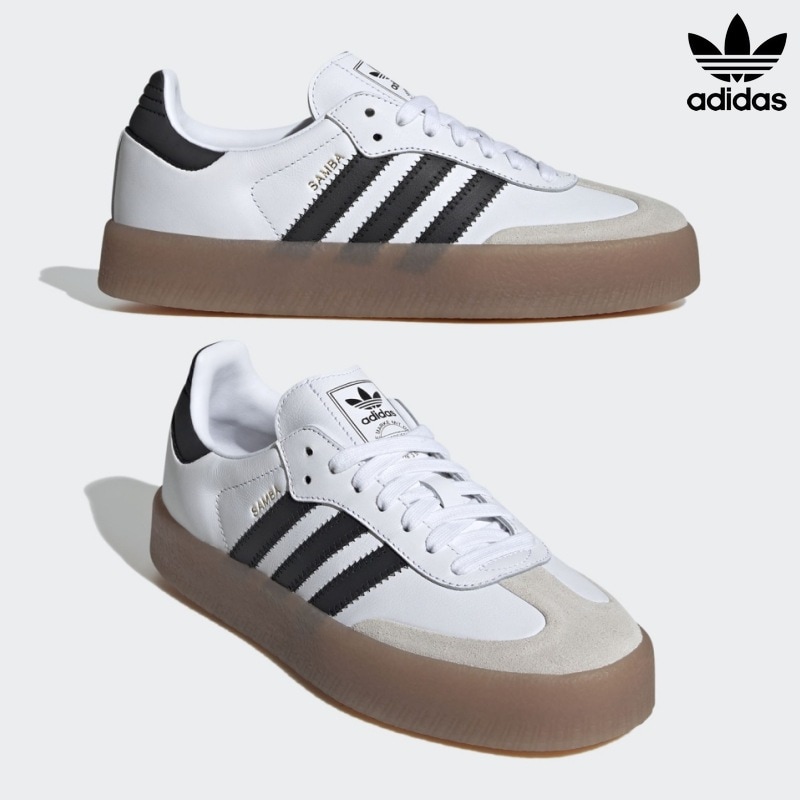 [ADIDAS] アディダス スニーカー SAMBAE ホワイト コアブラック / SAMBAE W WHITE