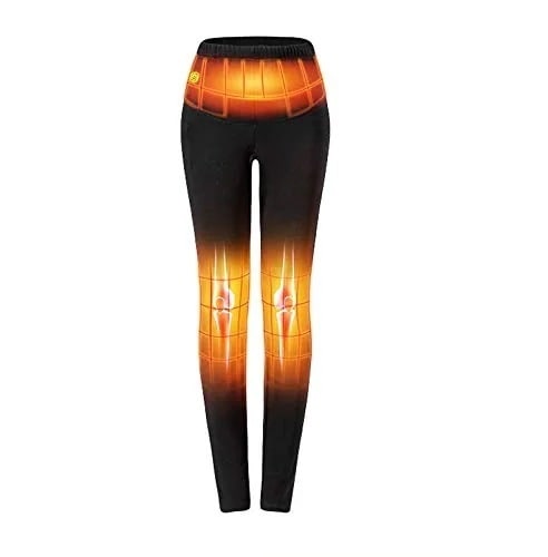 ヒーターパンツ 加熱パンツ 電熱パンツ3 両膝と腰 腹部が加熱 防寒パンツ ヒーター内蔵 発熱服 ウェア セット 秋冬用 防寒 炭素繊維 電熱服電熱ズボン本USB加熱 バッテリー男女兼用