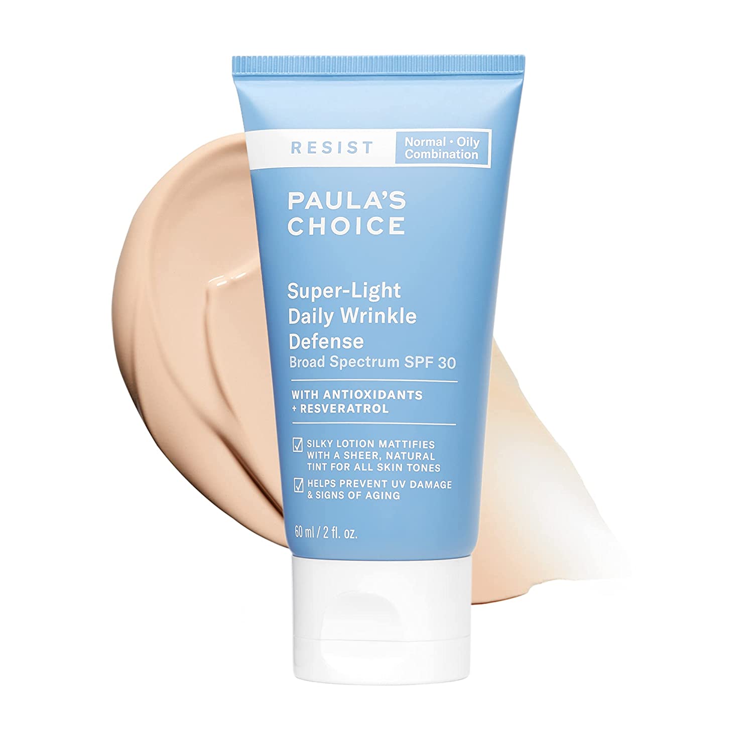 Paula sChoiceRESIST超軽量デイリーしわ防御SPF30UVA&UVB保護作用のあるマ