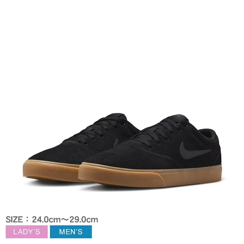 チャージ スエード IB2750 レディース メンズ シューズ カジュアル スポーツ スポーティー ローカット ブランド シンプル ロゴ 靴 人気 おしゃれ レザー 本革 ブラック 黒