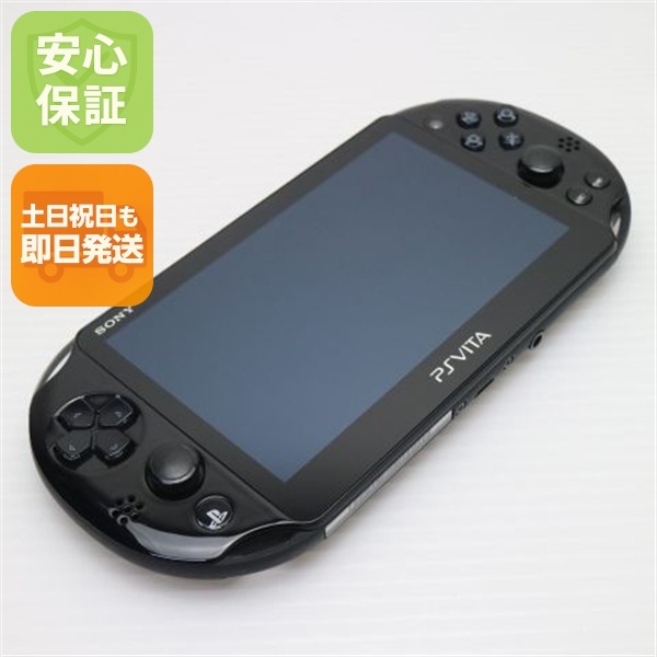 美品 PCH-2000 PS VITA ブラック game SONY PlayStation 217