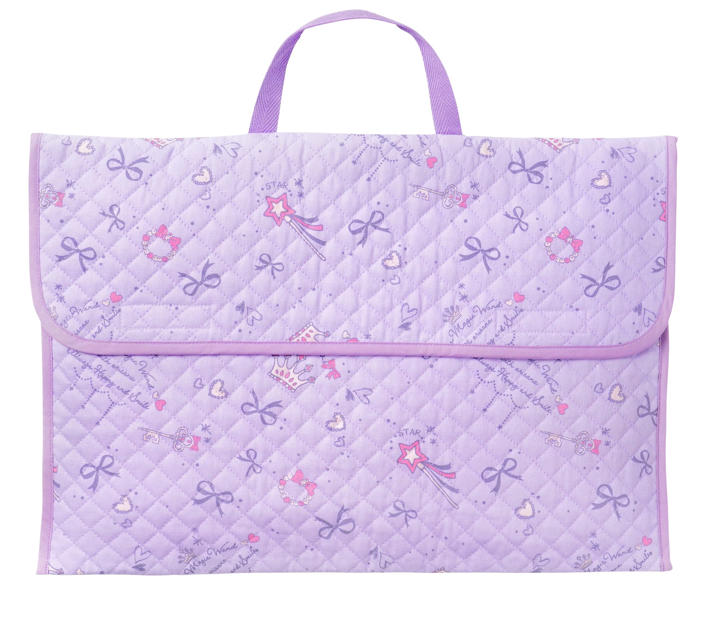 [アリサナ] 防災頭巾カバー キルティング 背もたれ 女の子 小学生 L.マジカルステッキ・ラベンダー 4,749円