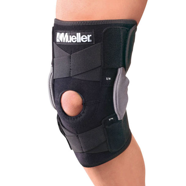 ミューラー Mueller アジャスタブルヒンジド ニーブレイス ボディケアサポーター (54557)
