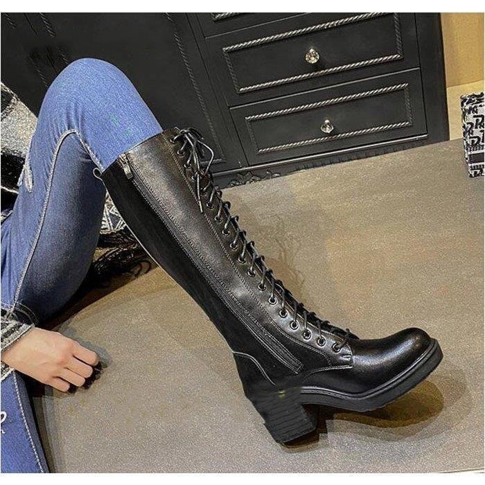 ロングブーツ レディース スエードシューズ 靴 ニーハイ 無地 カジュアルシューズ 美脚 歩きやす