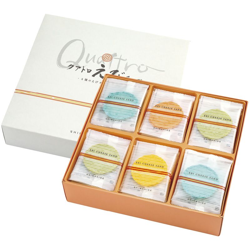 海老菓子本舗 志ま秀 クアトロえびチーズ C-F