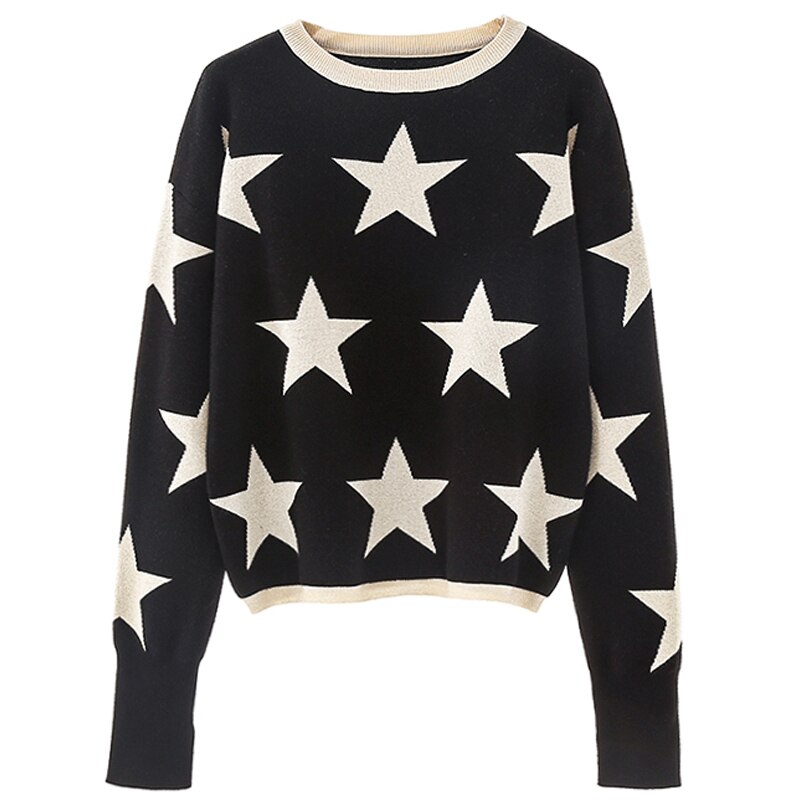 トップス ニット セーター レディース 秋冬 カジュアル 長袖 ゆったり 長袖 クルーネック 襟なし ノーカラー リブ 白 ホワイト 黒 ブラック バイカラー モノトーン S M L ゆったり かわい