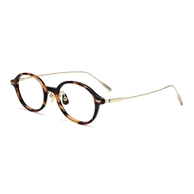 レトロな眼鏡フレームを軽量化！近視眼鏡のフレーム！眼鏡のレンズ