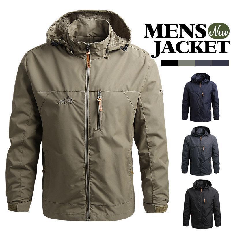 【大人気限定】ミリタリー メンズ ブルゾン マウンテンパーカー フード付き 撥水 ジャンパー アウター 登山 防風 防寒 保温 おしゃれ 秋冬