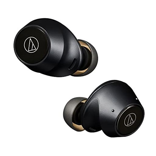 オーディオテクニカ ATH-CKS30TW BK ワイヤレスイヤホン BLUETOOTH 【完全ワイヤレスイヤホン / 重低音 / IP55 防水防塵規格 / マルチポイント対応 / 小型軽量 / 最