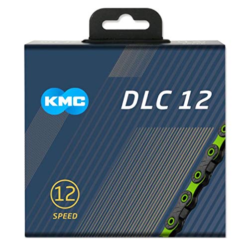 KMC DLC 12 チェーン 12速/12S/12スピード 用 126Links (グリーン) [並行輸入品]