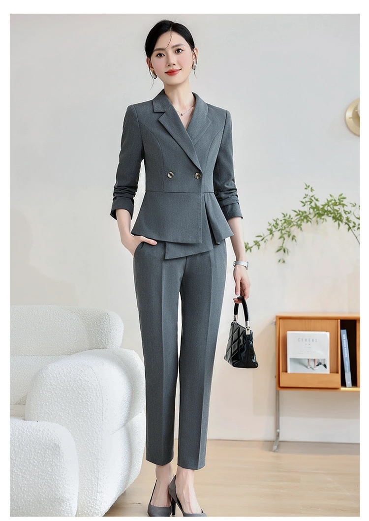 スーツ レディース 春秋 フォーマル 仕事用 制服 ホテル フロント セールス きれいめ