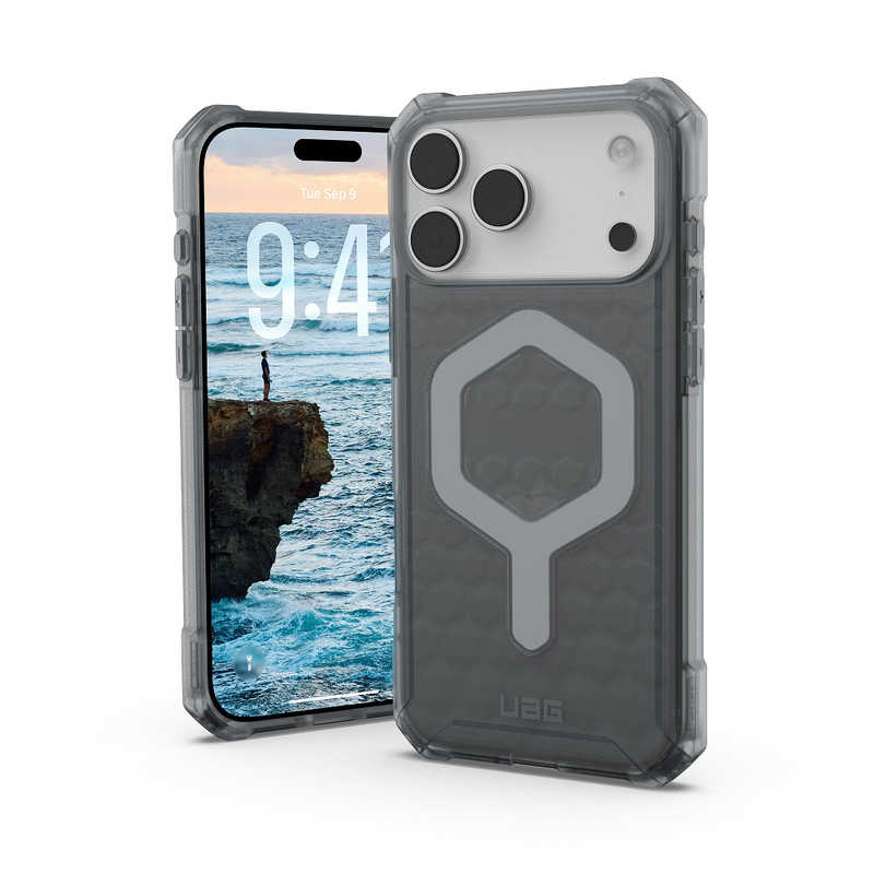UAG　iPhone 17 Pro Max用 MagSafe対応 ESSENTIAL ARMOR(アッシュ)　UAG-IPH25LA-EMS-AS