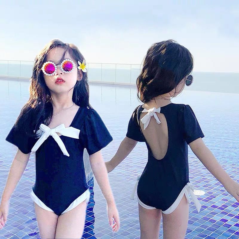 水着キッズ 女の子 ワンピース水着新しい 泡袖 赤ちゃん赤ちゃんかわいいスイミングプール レディース 子供 韓国ファッション