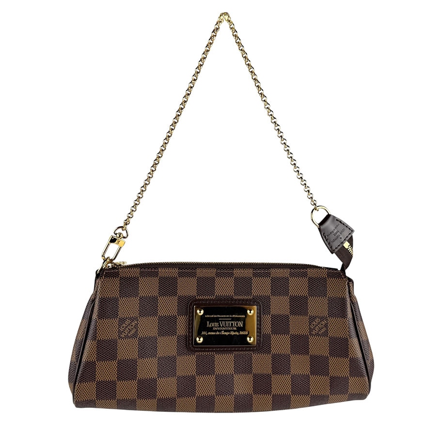 ルイ ヴィトン LOUIS VUITTON ショルダーバッグ ダミエ エヴァ ダミエキャンバス エベヌ レディース N55213 z7207