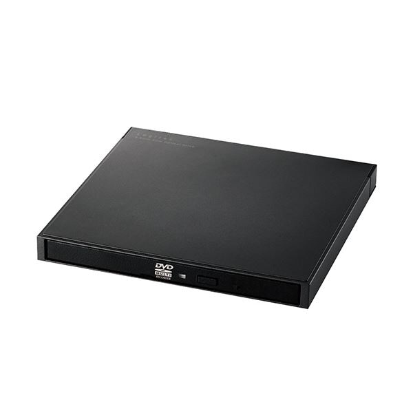 ロジテックType-A／C対応 編集ソフト付きUSB3.2（Gen1）ポータブルDVD ブラック LDR-PWA8U3CVBK1台