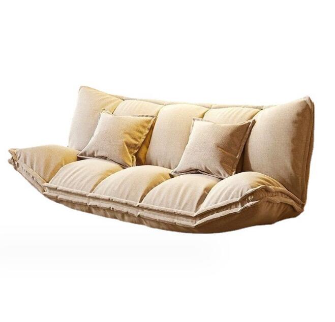 リクライニングソファ　コンパクト 背もたれ 北欧 シンプル ベッドバルコニーソファーフロアソファ　折り畳みソファー　チェア 20,993円